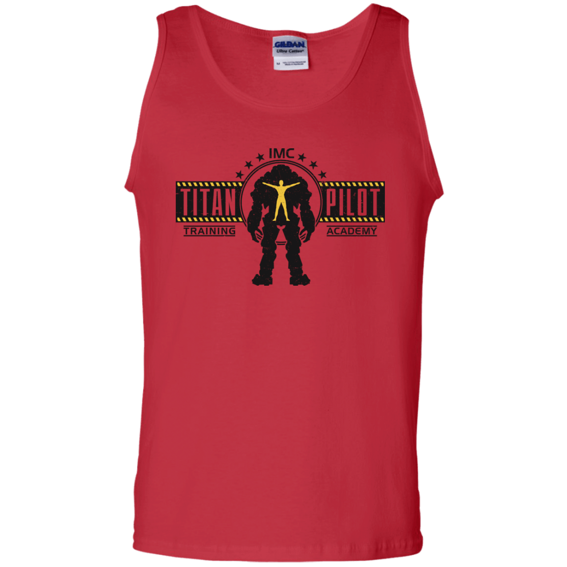 T-Shirts Red / S Titan Pilot Men's Tank Top