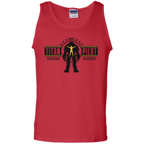 T-Shirts Red / S Titan Pilot Men's Tank Top