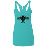 T-Shirts Tahiti Blue / X-Small Titan Pilot Women's Triblend Racerback Tank