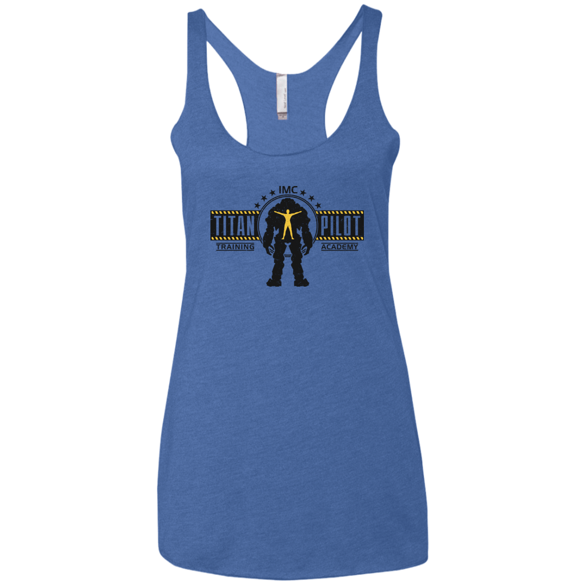 T-Shirts Vintage Royal / X-Small Titan Pilot Women's Triblend Racerback Tank