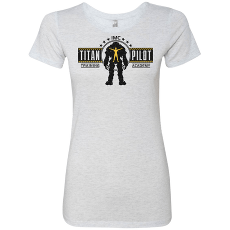T-Shirts Heather White / S Titan Pilot Women's Triblend T-Shirt