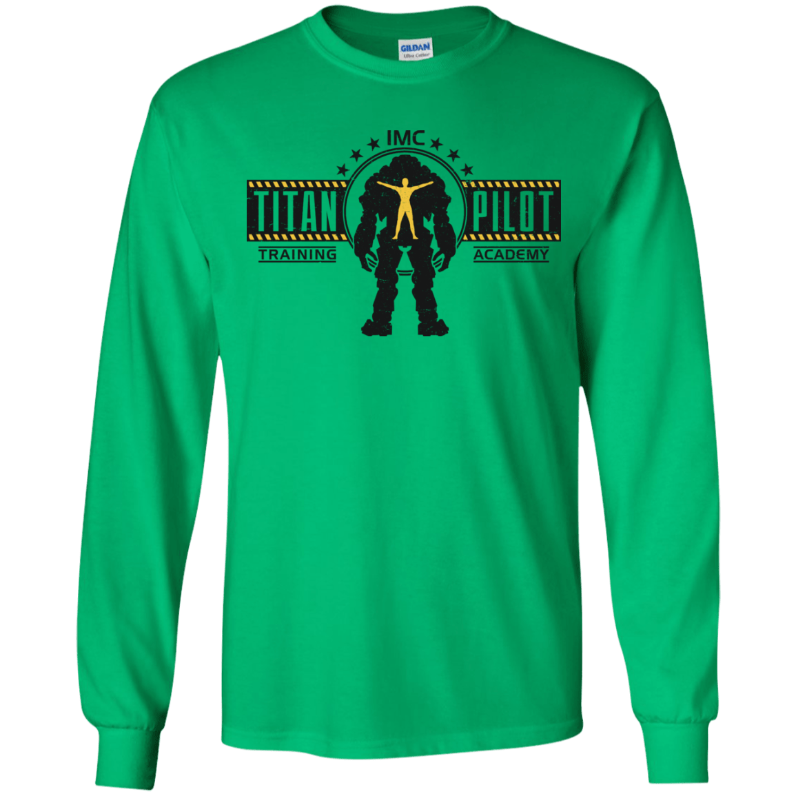 T-Shirts Irish Green / YS Titan Pilot Youth Long Sleeve T-Shirt