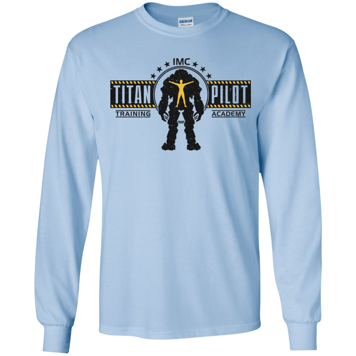T-Shirts Light Blue / YS Titan Pilot Youth Long Sleeve T-Shirt