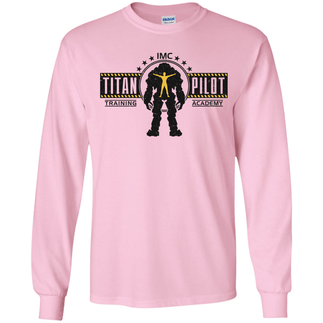 T-Shirts Light Pink / YS Titan Pilot Youth Long Sleeve T-Shirt