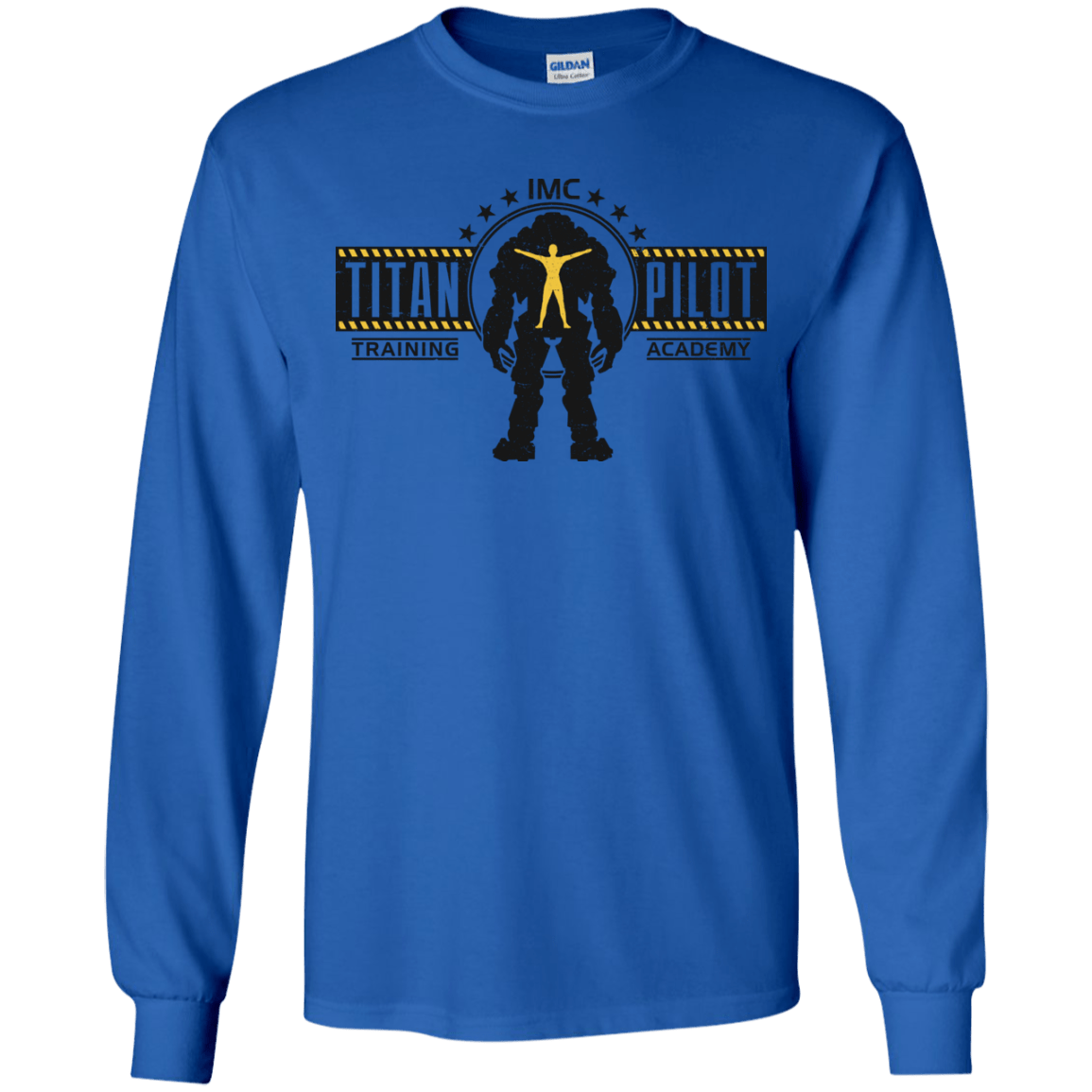 T-Shirts Royal / YS Titan Pilot Youth Long Sleeve T-Shirt