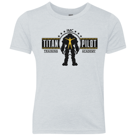 T-Shirts Heather White / YXS Titan Pilot Youth Triblend T-Shirt
