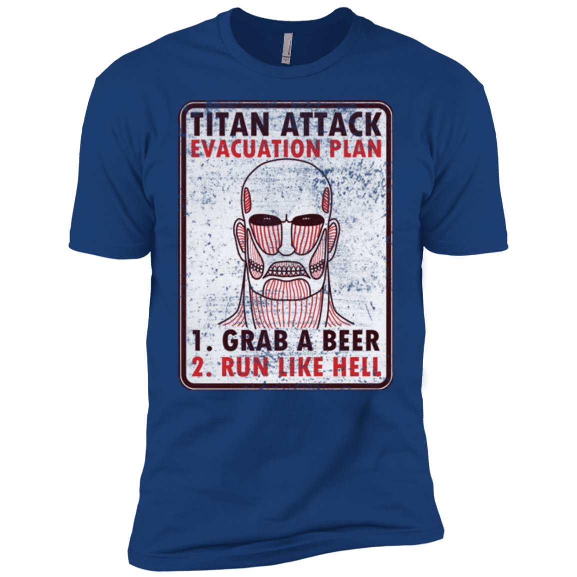T-Shirts Royal / YXS Titan plan Boys Premium T-Shirt
