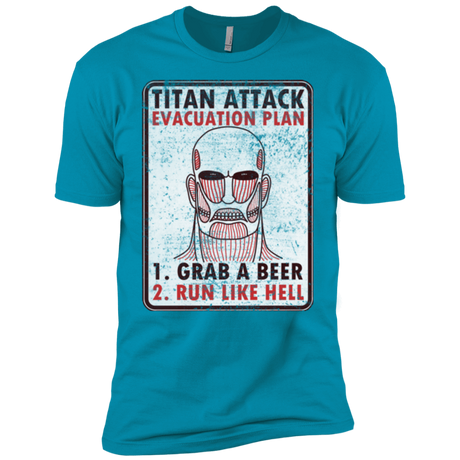 T-Shirts Turquoise / YXS Titan plan Boys Premium T-Shirt