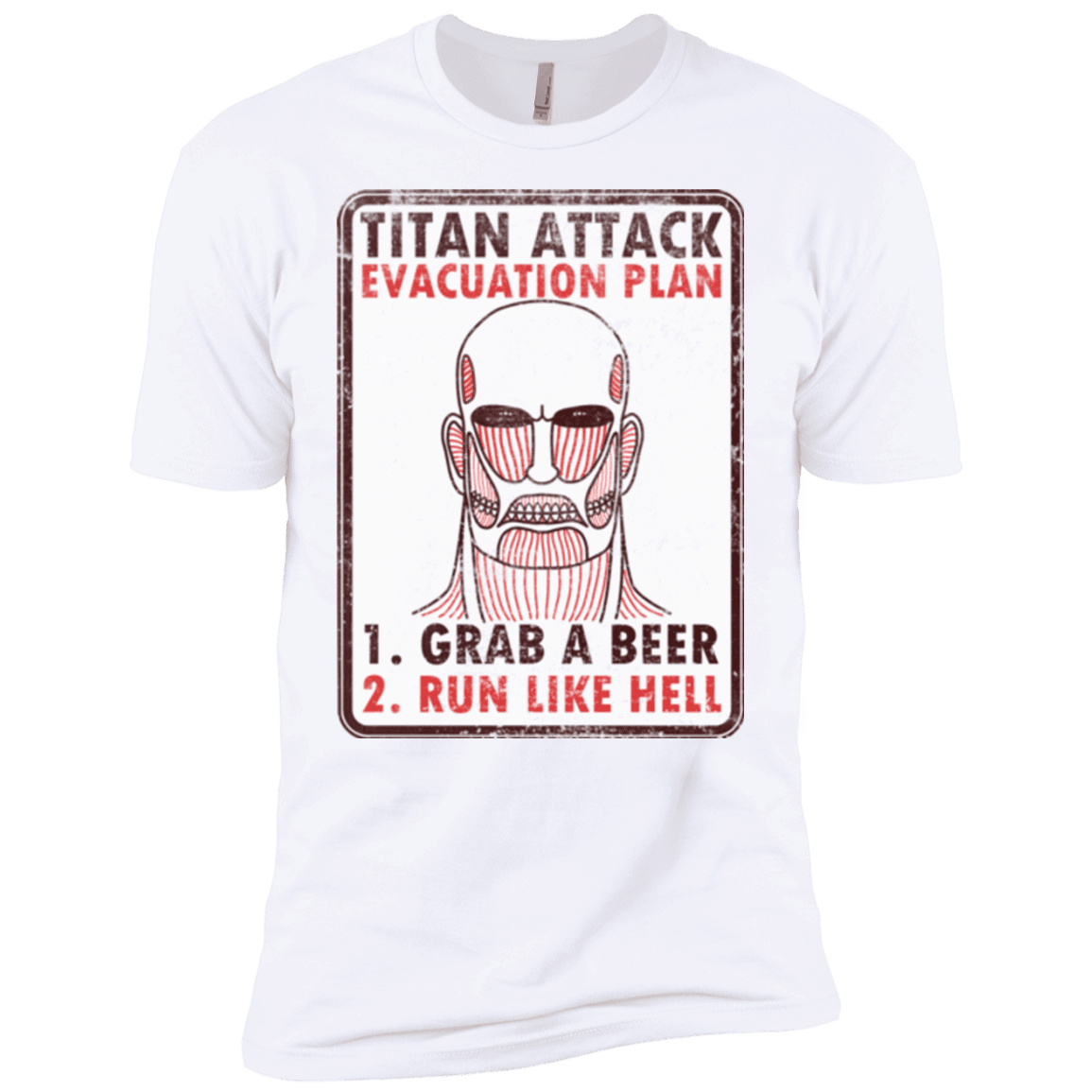 T-Shirts White / YXS Titan plan Boys Premium T-Shirt