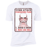 T-Shirts White / YXS Titan plan Boys Premium T-Shirt