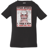 T-Shirts Black / 6 Months Titan plan Infant PremiumT-Shirt