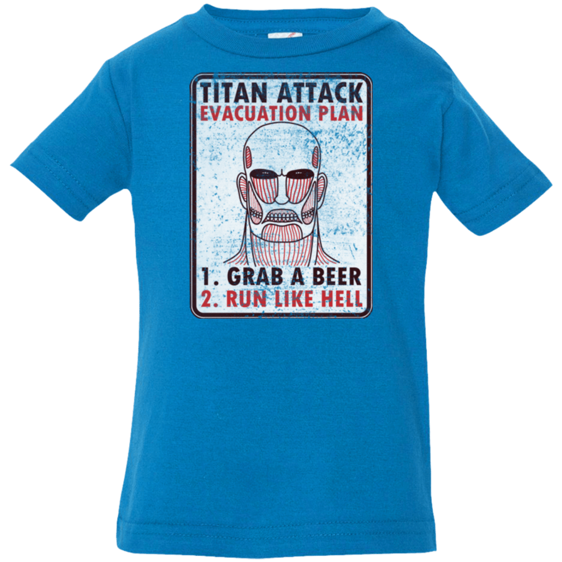 T-Shirts Cobalt / 6 Months Titan plan Infant PremiumT-Shirt