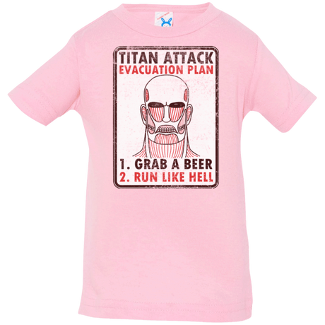 T-Shirts Pink / 6 Months Titan plan Infant PremiumT-Shirt