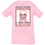 T-Shirts Pink / 6 Months Titan plan Infant PremiumT-Shirt