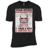 T-Shirts Black / X-Small Titan plan Men's Premium T-Shirt