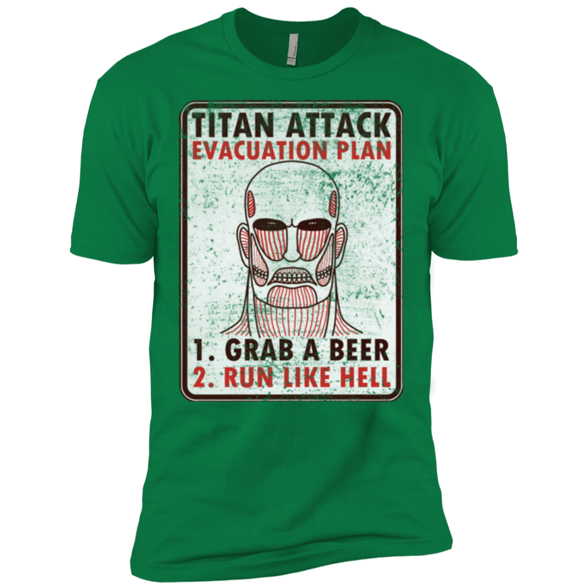 T-Shirts Kelly Green / X-Small Titan plan Men's Premium T-Shirt