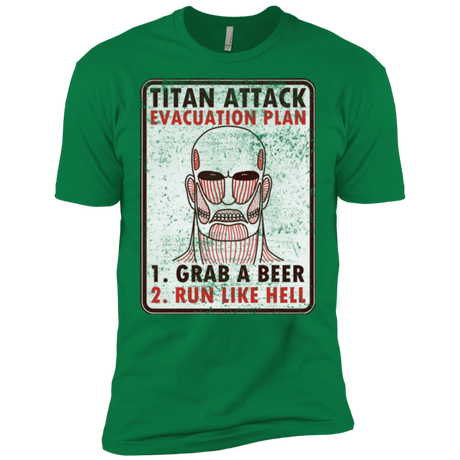 T-Shirts Kelly Green / X-Small Titan plan Men's Premium T-Shirt