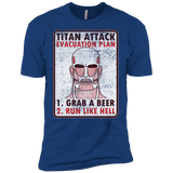 T-Shirts Royal / X-Small Titan plan Men's Premium T-Shirt