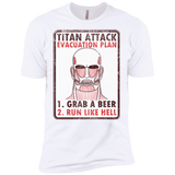 T-Shirts White / X-Small Titan plan Men's Premium T-Shirt