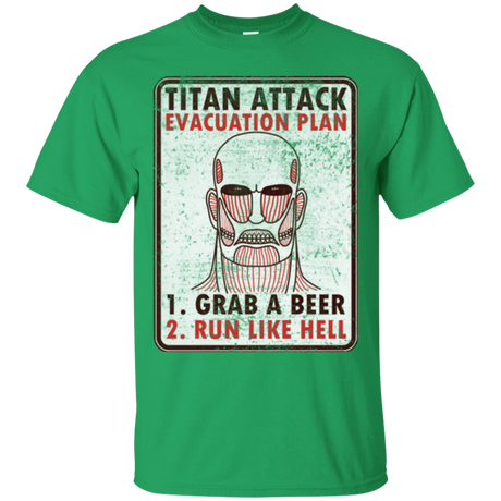 T-Shirts Irish Green / Small Titan plan T-Shirt