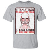 T-Shirts Sport Grey / Small Titan plan T-Shirt