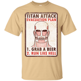 T-Shirts Vegas Gold / Small Titan plan T-Shirt