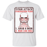 T-Shirts White / Small Titan plan T-Shirt