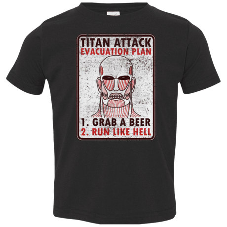 T-Shirts Black / 2T Titan plan Toddler Premium T-Shirt