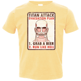 T-Shirts Butter / 2T Titan plan Toddler Premium T-Shirt