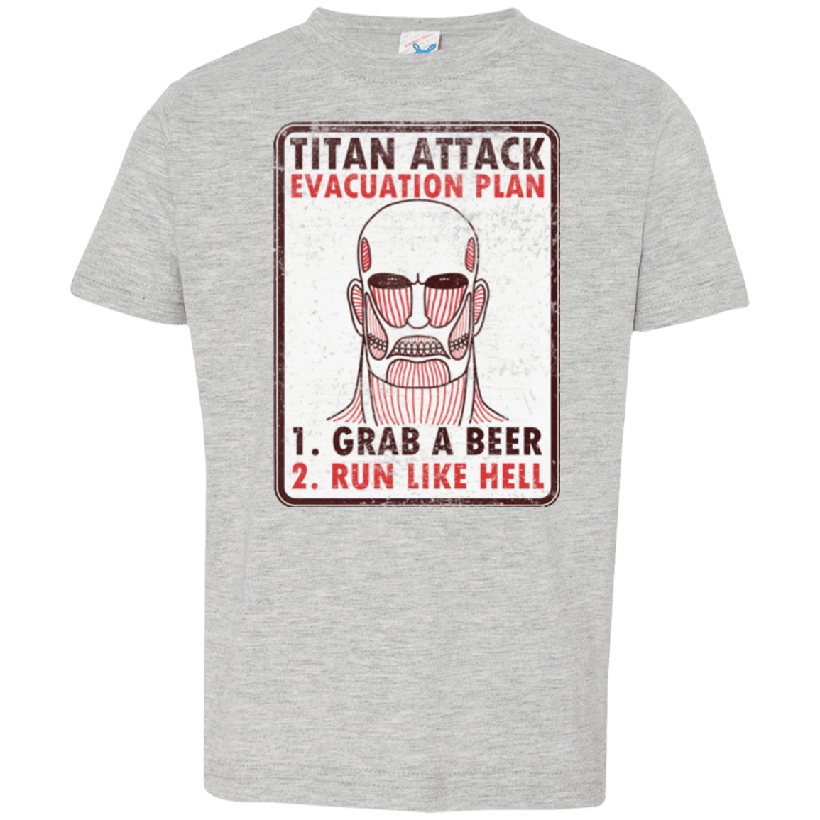 T-Shirts Heather / 2T Titan plan Toddler Premium T-Shirt