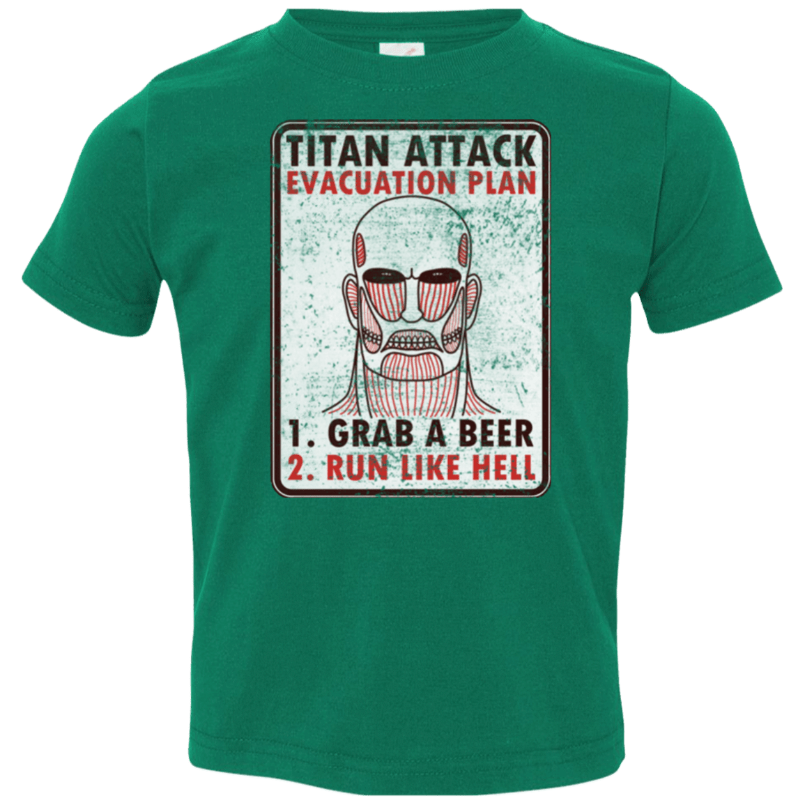 T-Shirts Kelly / 2T Titan plan Toddler Premium T-Shirt