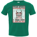 T-Shirts Kelly / 2T Titan plan Toddler Premium T-Shirt