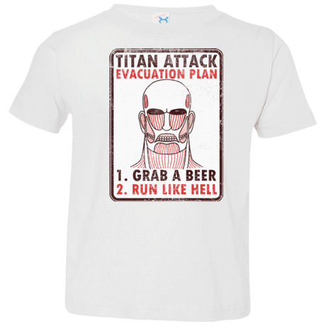 T-Shirts White / 2T Titan plan Toddler Premium T-Shirt