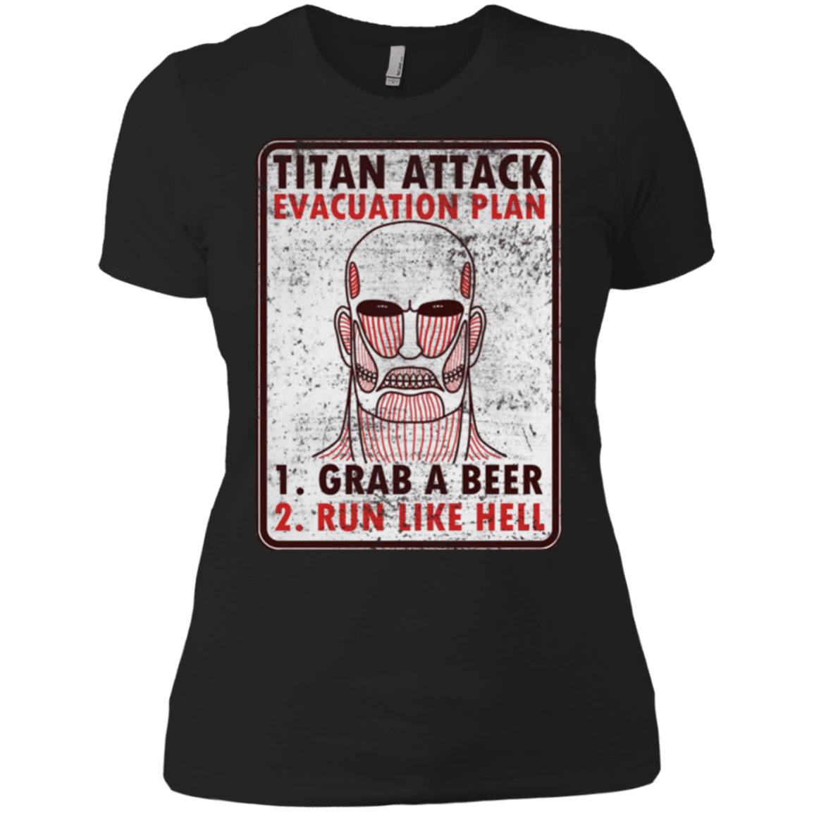 T-Shirts Black / X-Small Titan plan Women's Premium T-Shirt