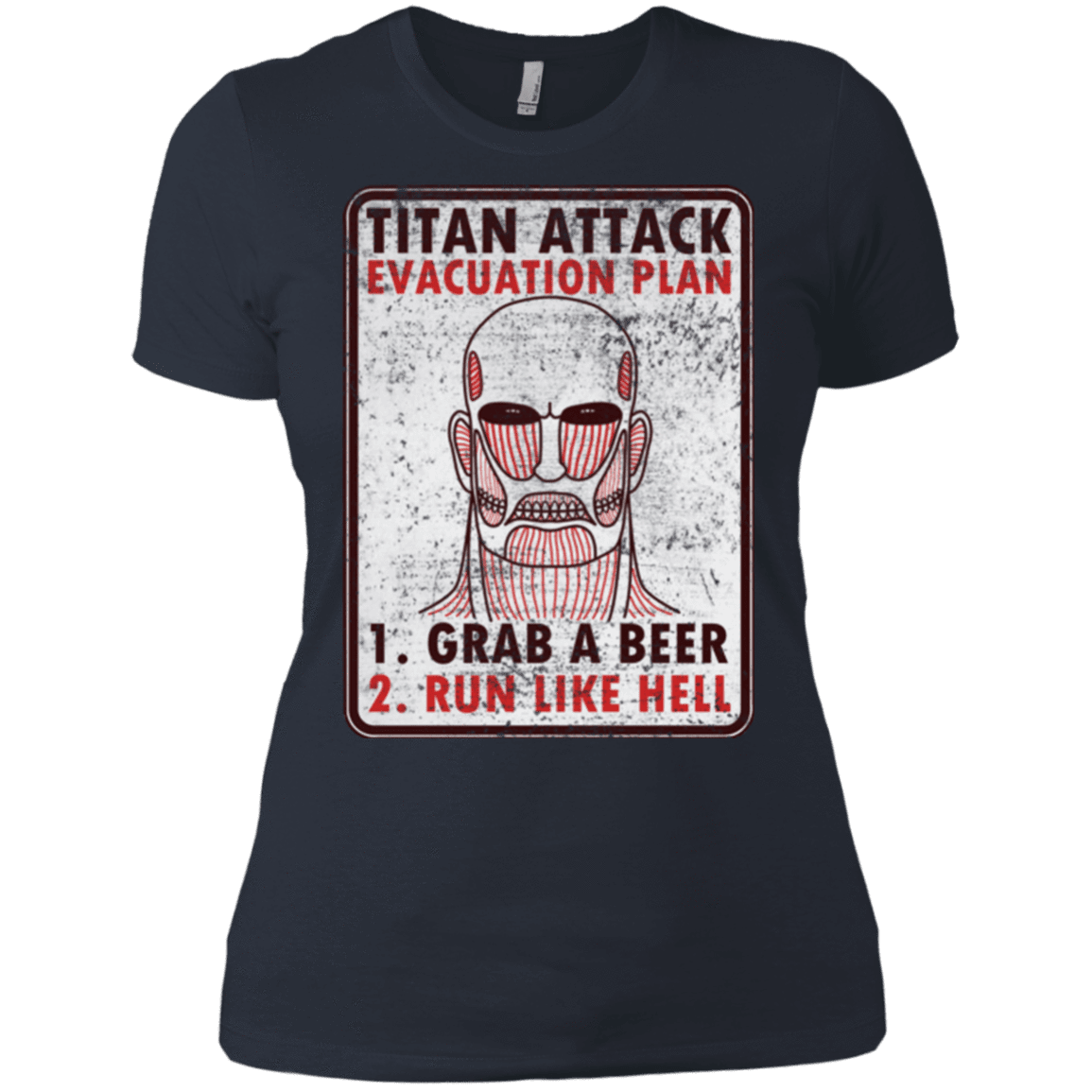 T-Shirts Indigo / X-Small Titan plan Women's Premium T-Shirt