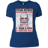 T-Shirts Royal / X-Small Titan plan Women's Premium T-Shirt