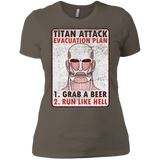 T-Shirts Warm Grey / X-Small Titan plan Women's Premium T-Shirt