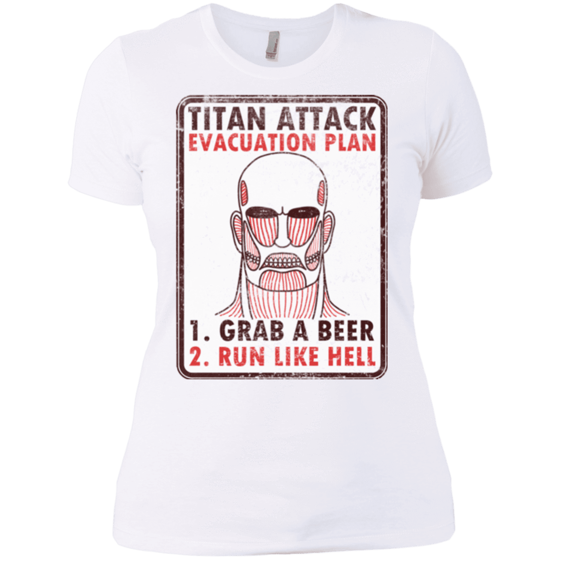 T-Shirts White / X-Small Titan plan Women's Premium T-Shirt