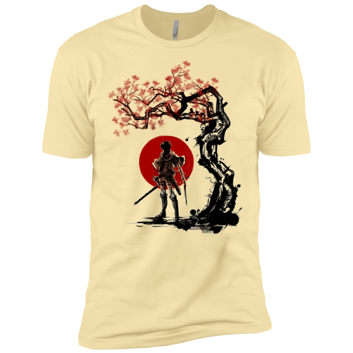 T-Shirts Banana Cream / X-Small Titan shifter under the sun Men's Premium T-Shirt