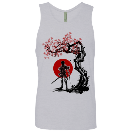 T-Shirts Heather Grey / Small Titan shifter under the sun Men's Premium Tank Top