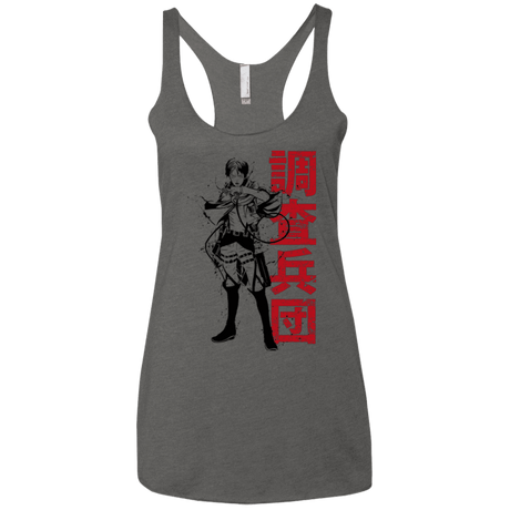 T-Shirts Premium Heather / X-Small Titan Shifter Women's Triblend Racerback Tank