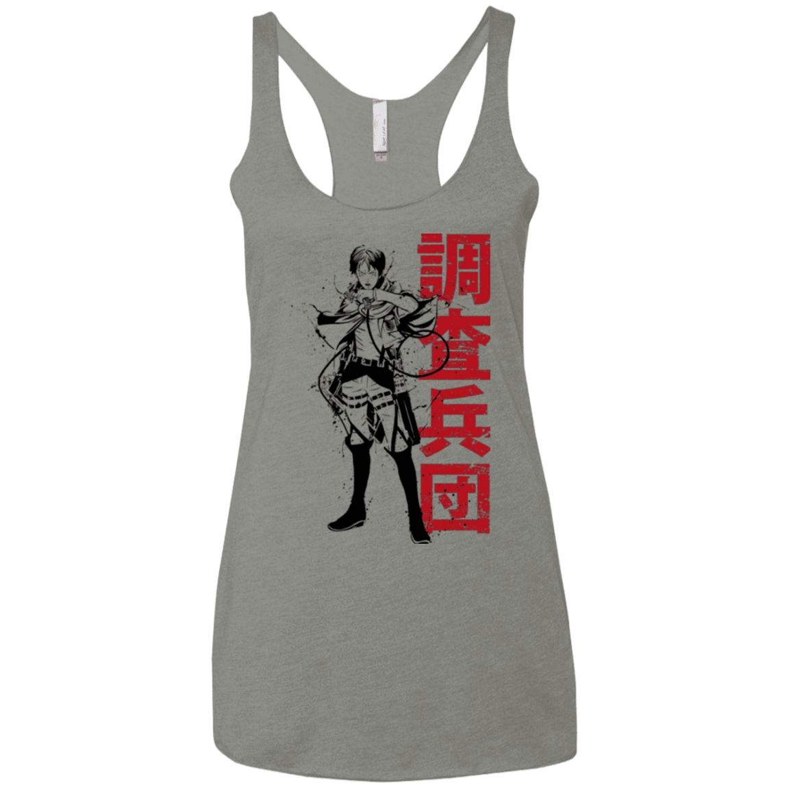 T-Shirts Venetian Grey / X-Small Titan Shifter Women's Triblend Racerback Tank