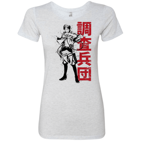 T-Shirts Heather White / Small Titan Shifter Women's Triblend T-Shirt