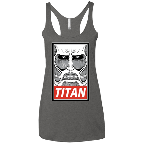 T-Shirts Premium Heather / X-Small Titan Women's Triblend Racerback Tank
