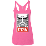 T-Shirts Vintage Pink / X-Small Titan Women's Triblend Racerback Tank
