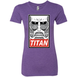 T-Shirts Purple Rush / Small Titan Women's Triblend T-Shirt