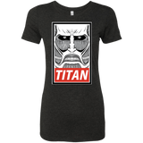 T-Shirts Vintage Black / Small Titan Women's Triblend T-Shirt