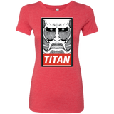 T-Shirts Vintage Red / Small Titan Women's Triblend T-Shirt