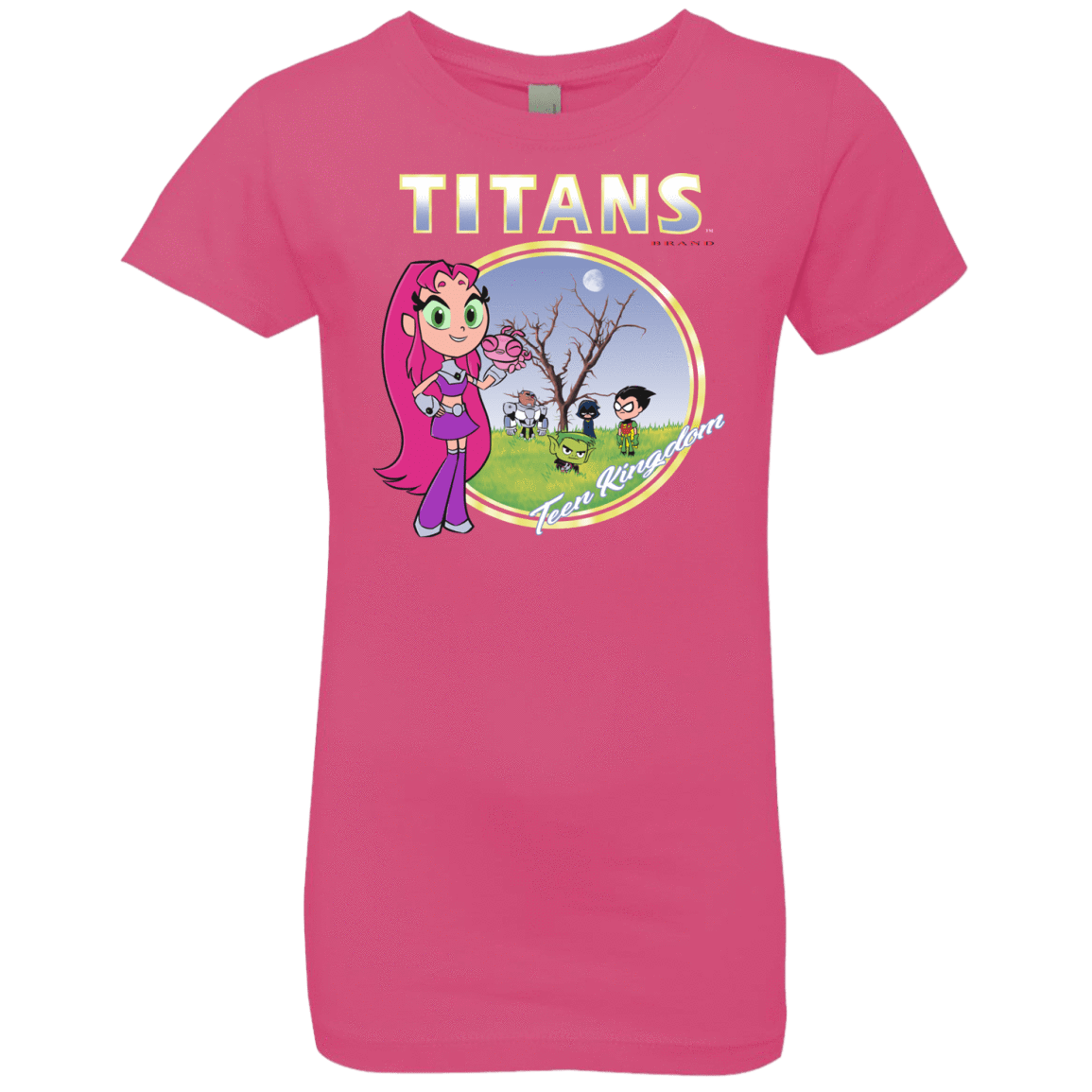 T-Shirts Hot Pink / YXS Titans Girls Premium T-Shirt