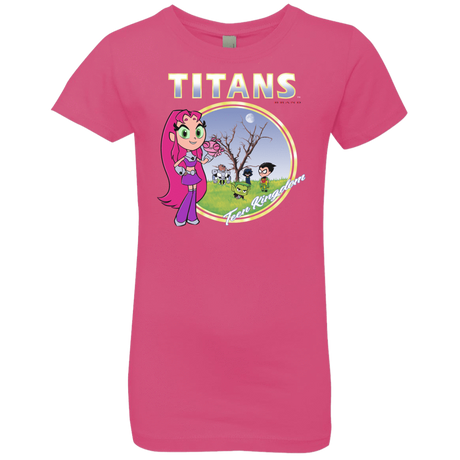 T-Shirts Hot Pink / YXS Titans Girls Premium T-Shirt